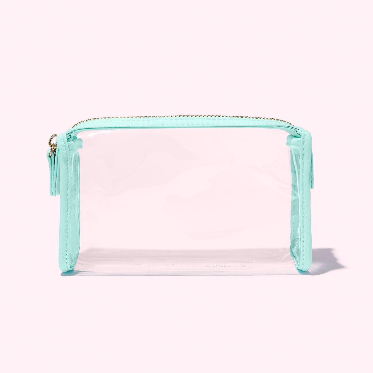 Stoney Clover Lane Travel Clear Flat Pouch Cotton Candy