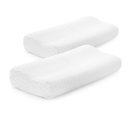Image of 4G Aircool Contour Memory Foam Pillows (Pair)