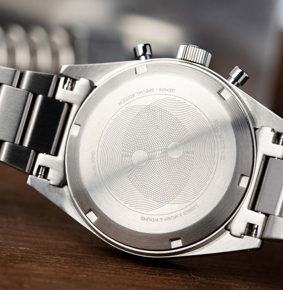 Lorier x Worn & Wound Collaboration Special LE case back