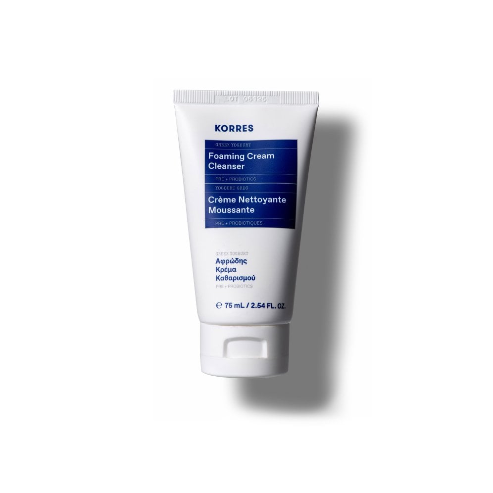 Korres Hydration Greek Yoghurt Foaming Cream Cleanser, Travel Size 01