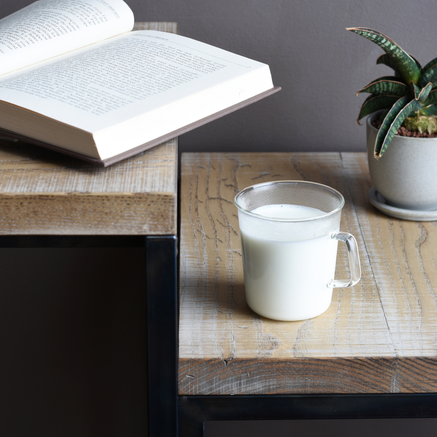 KINTO CAST MILK MUG CLEAR