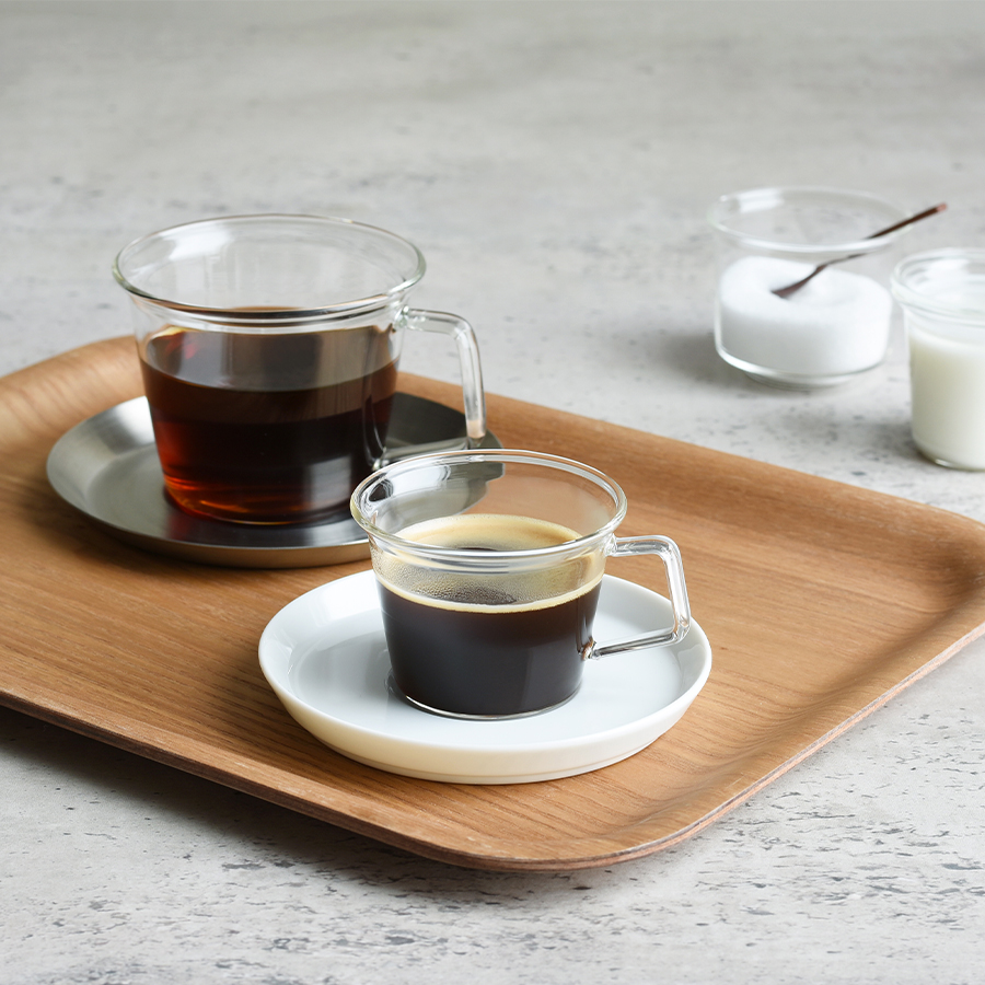 KINTO CAST COFFEE CUP CLEAR