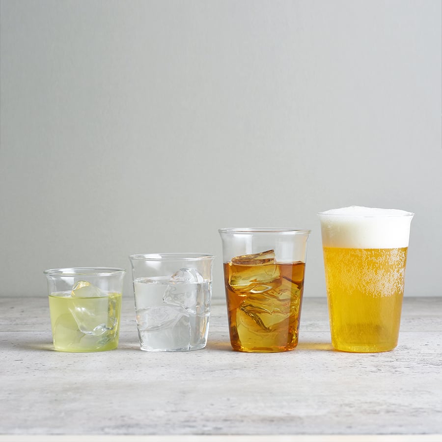 KINTO CAST ICED TEA GLASS CLEAR