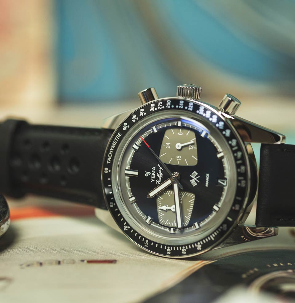 Yema Rallygraf Meca-Quartz Watch – Windup Watch Shop