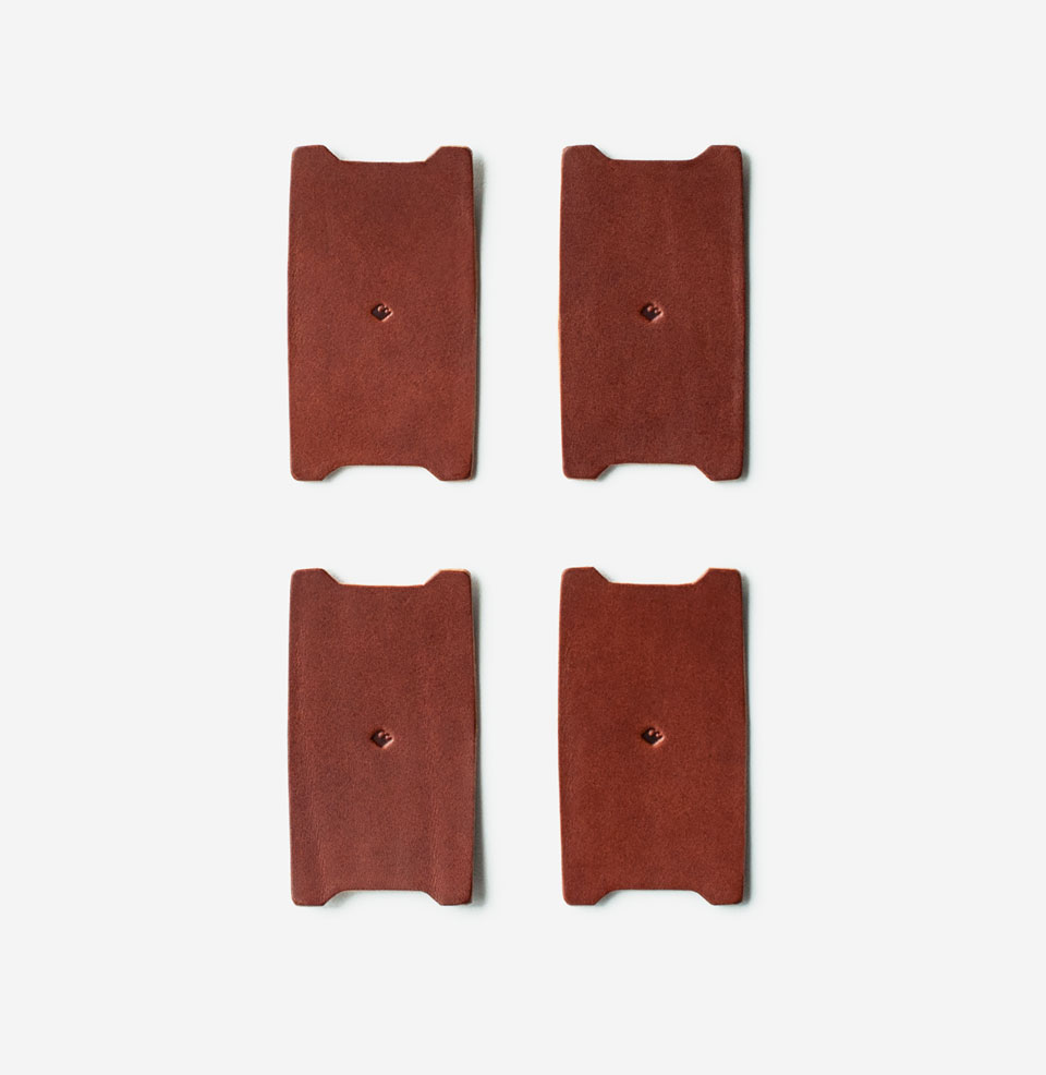 Buttero Leather Watch Roll Includes four bracelet protectors