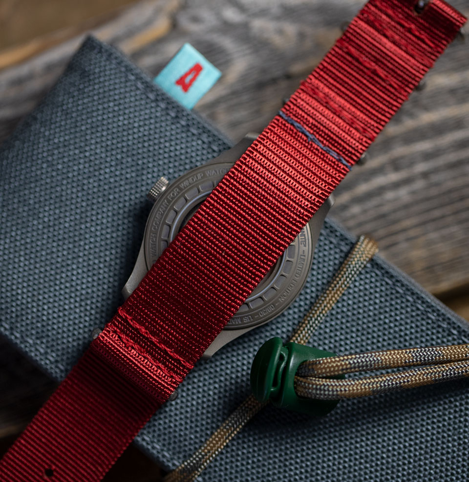 US-Made Mil-Strap 420D Nylon, American-made