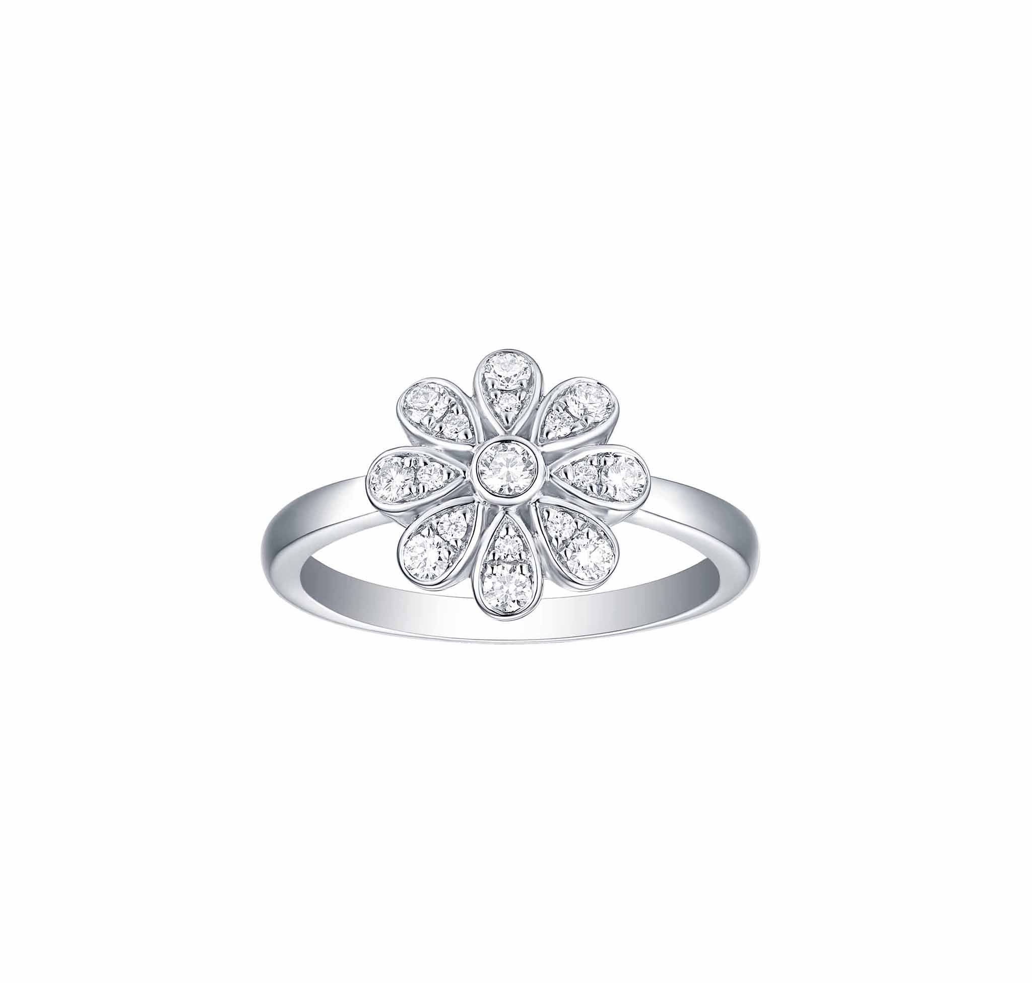 Tiffany enchant clearance flower ring