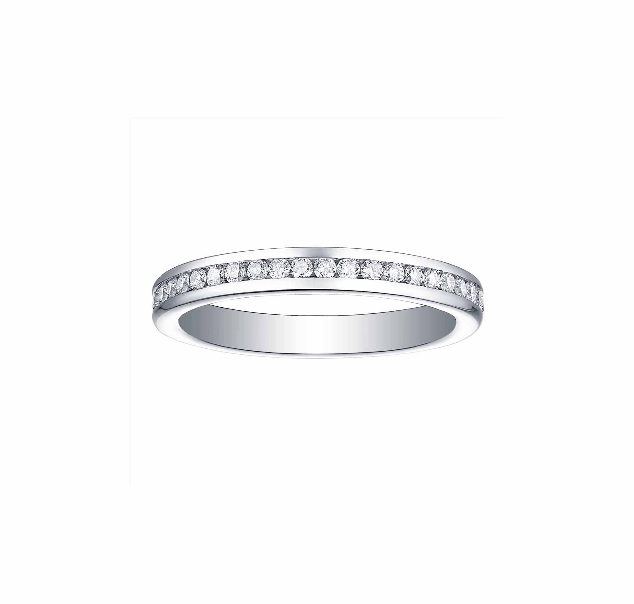 Shop Essentials 0.50ct Eternity Channel Band | Smiling Rocks