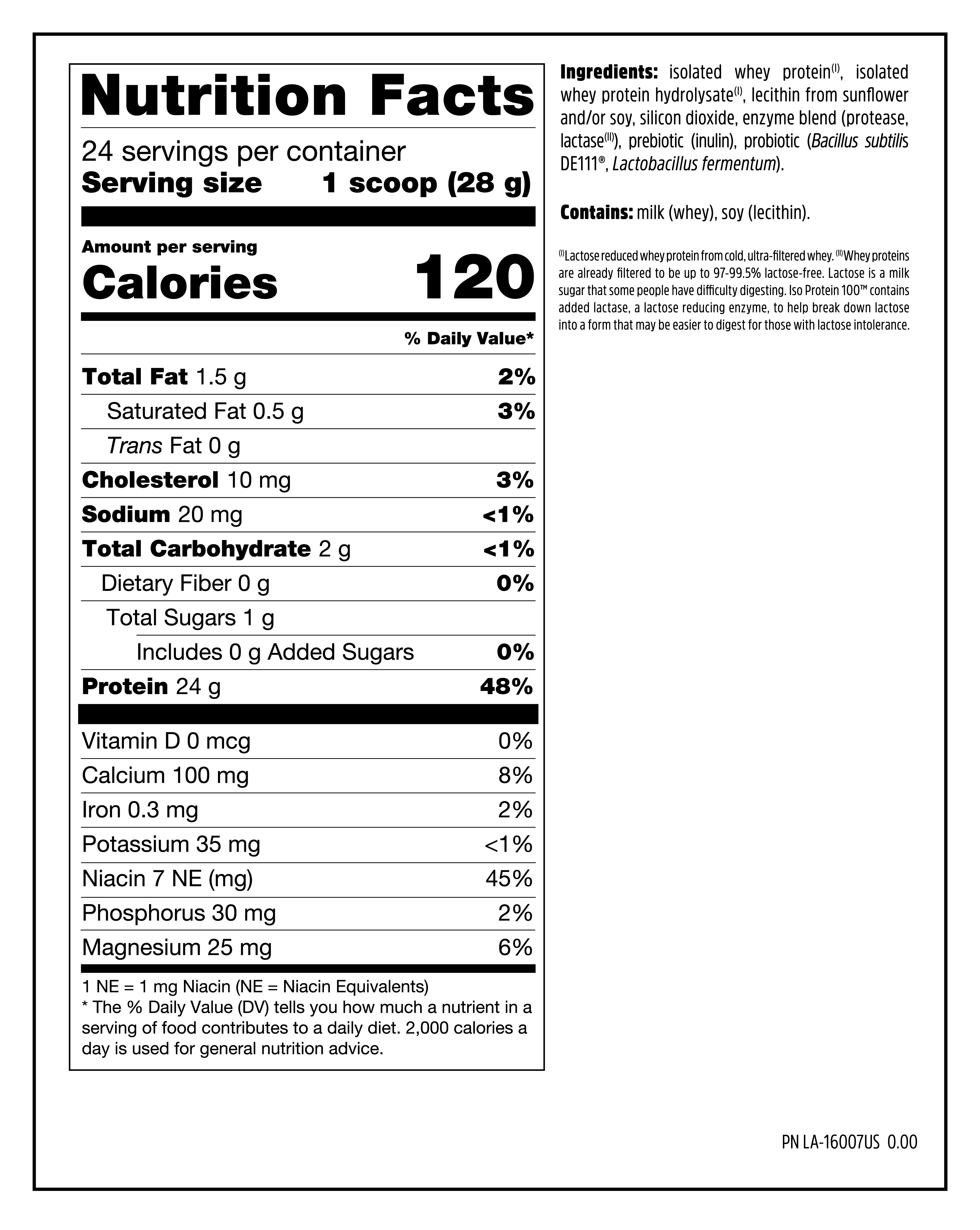 ISO-ology: 100% Leucine-Enhanced Whey Isolate - Body Nutrition