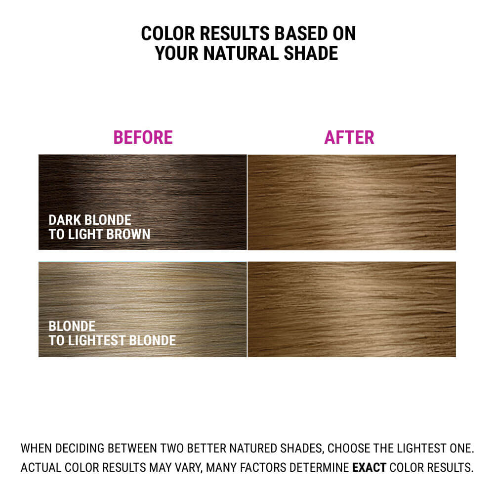 Find Your Level & Tone Hair Color Chart - Better Natured®