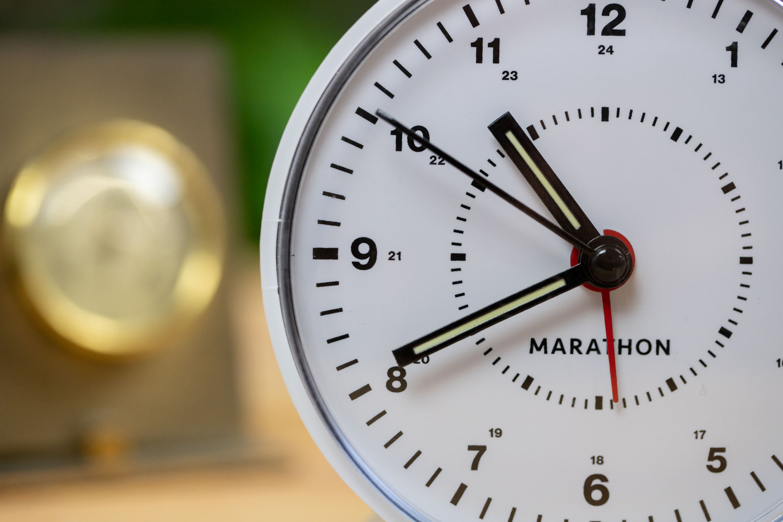 Marathon Mechanical Alarm Clock Windup Watch Shop