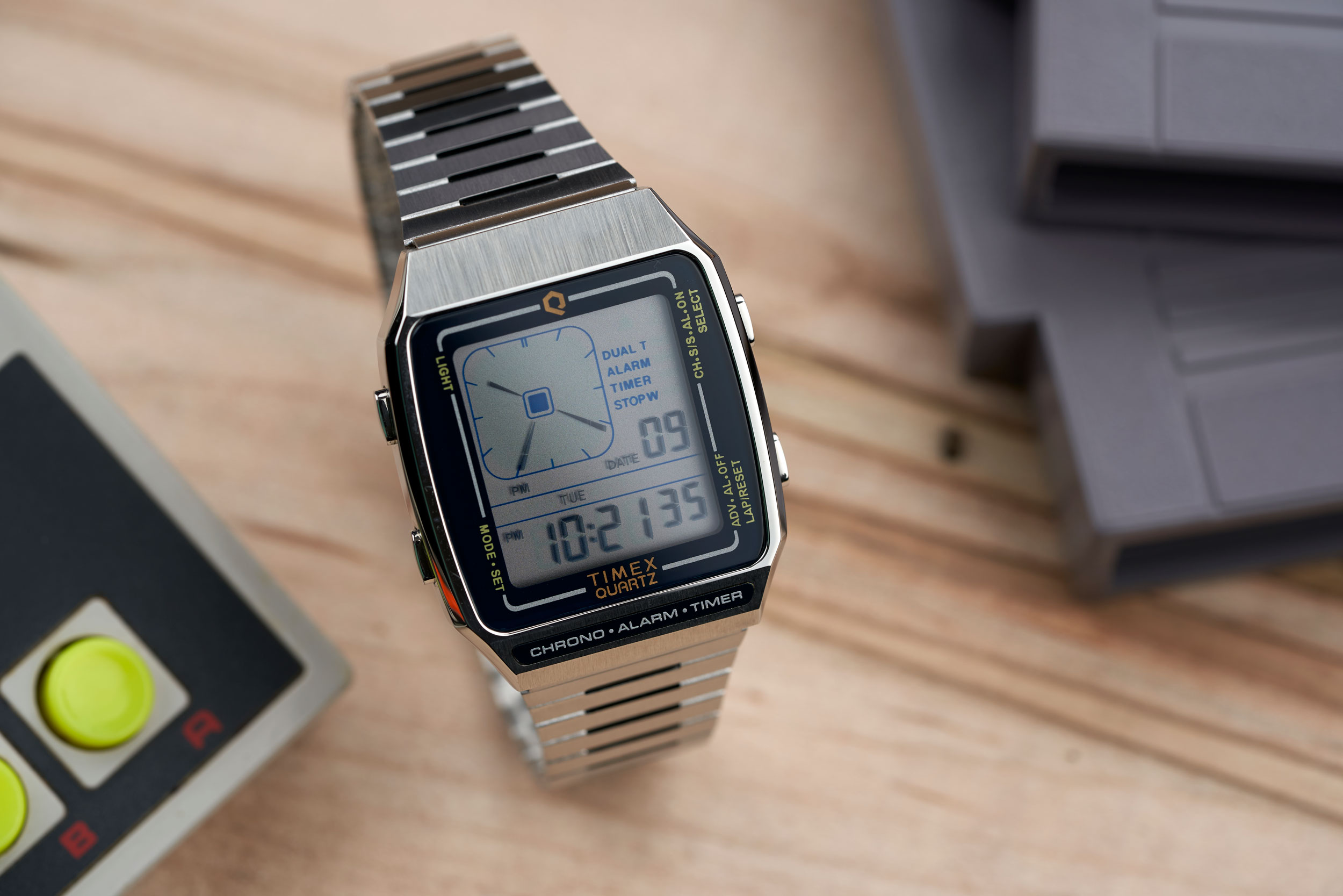 Q Timex Reissue Digital LCA Watch – Windup Watch Shop