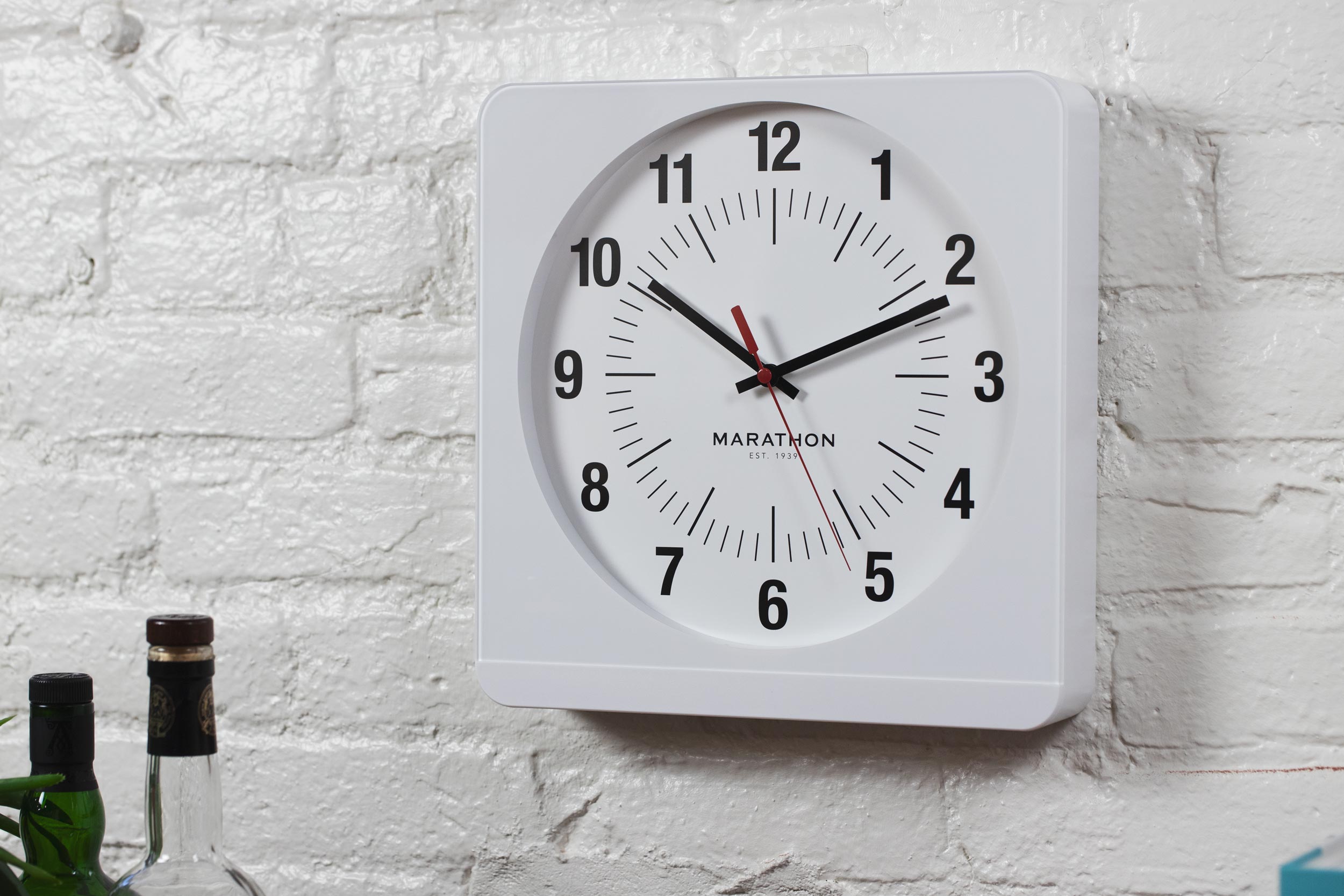 Marathon Studio Edition 12 Inch Wall Clock – Windup Watch Shop