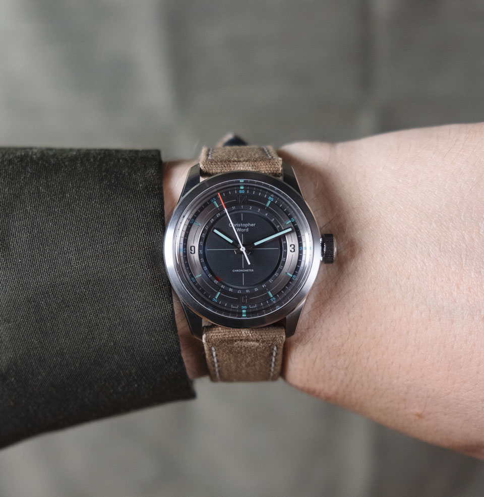 C65 Sandstorm Chronometer Rugged Canvas strap