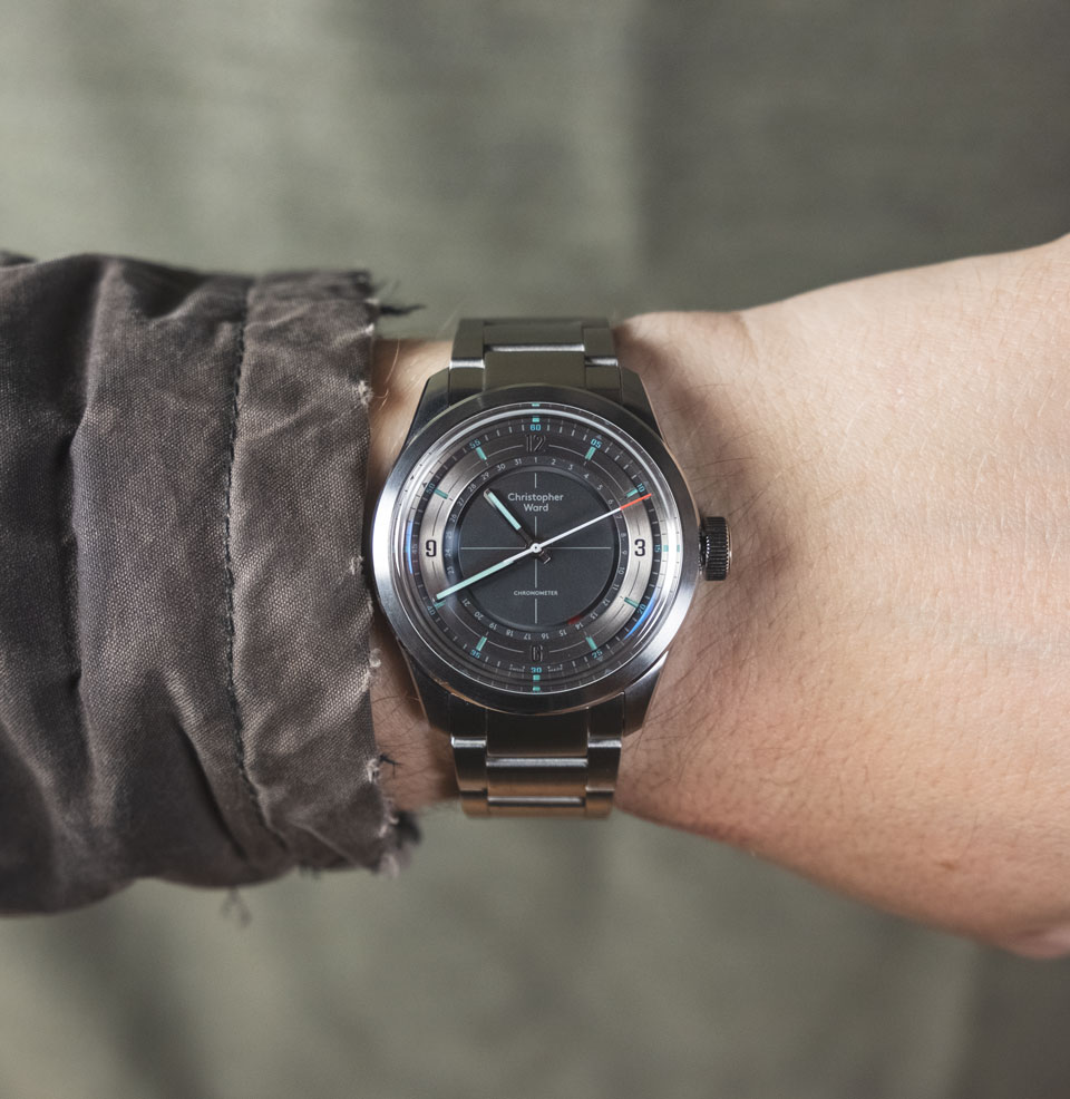 C65 Sandstorm Chronometer Quick-Change steel bracelet