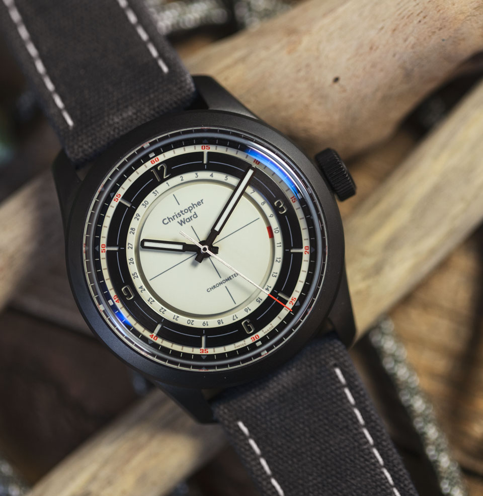 C65 Sandstorm Chronometer C65 Sandstorm Blackout dial