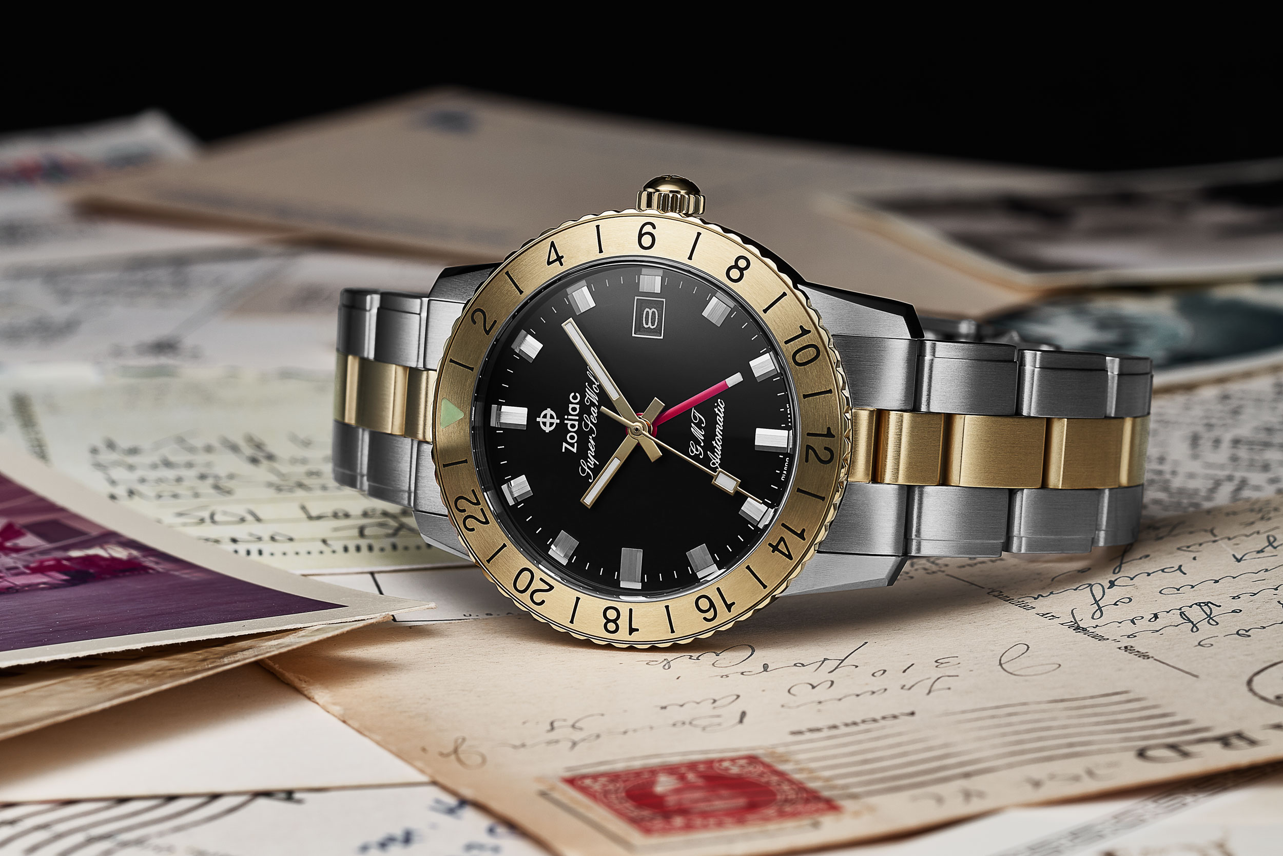 Zodiac Super Sea Wolf GMT: Your Ultimate Travel Companion – Windup