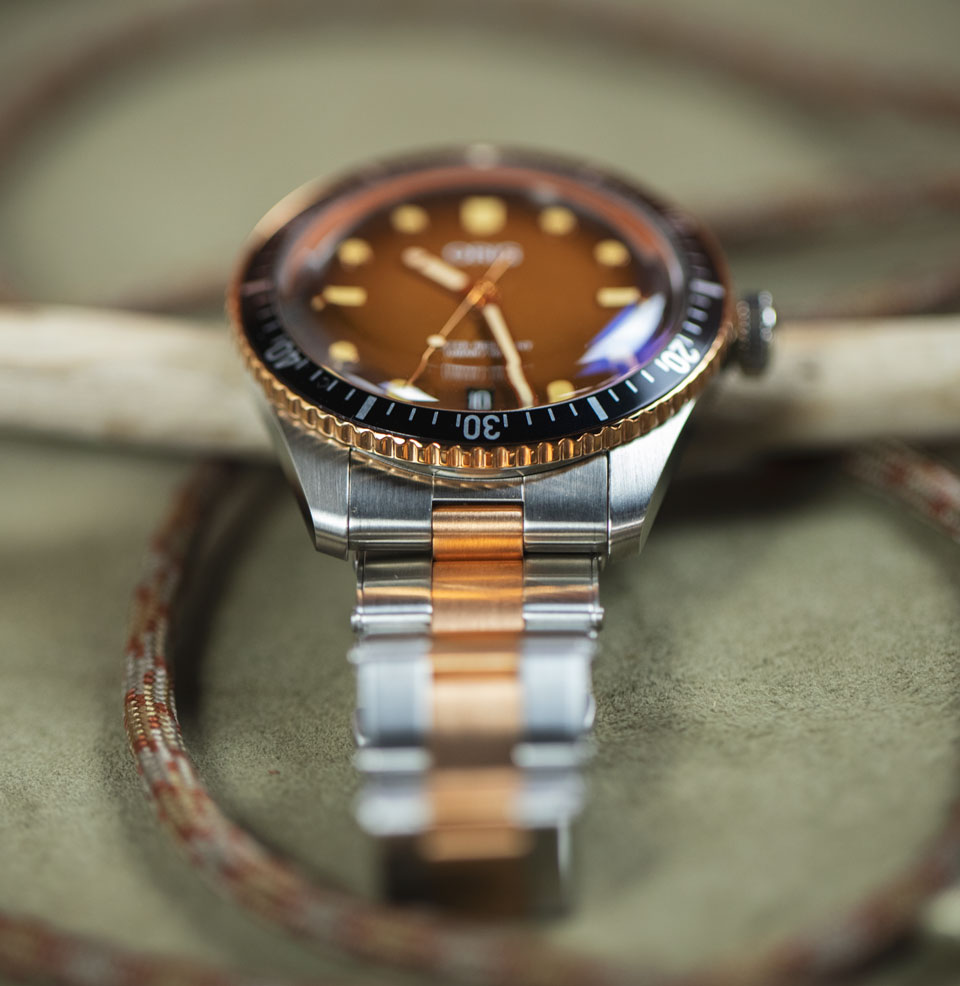 Divers Sixty-Five 40mm - Bronze Bezel Solid bronze bezel