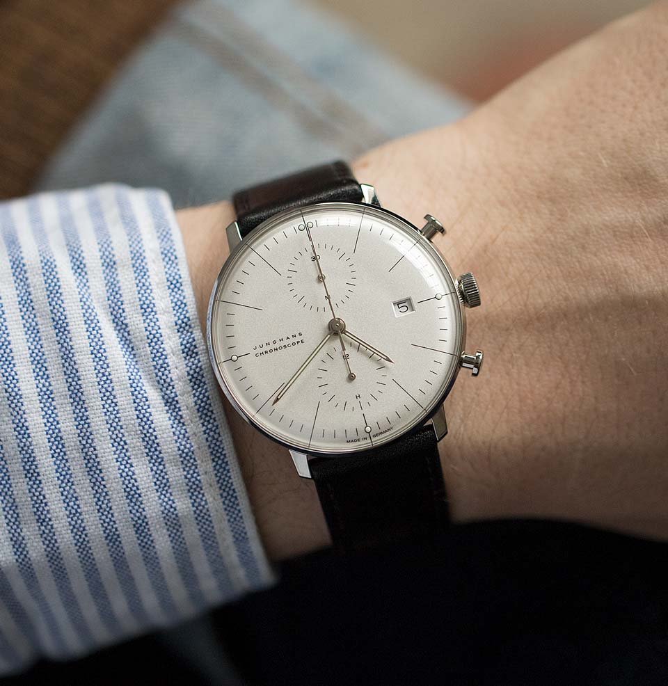 Junghans Max Bill Chronoscope: A Fusion of Style and Functionality ...