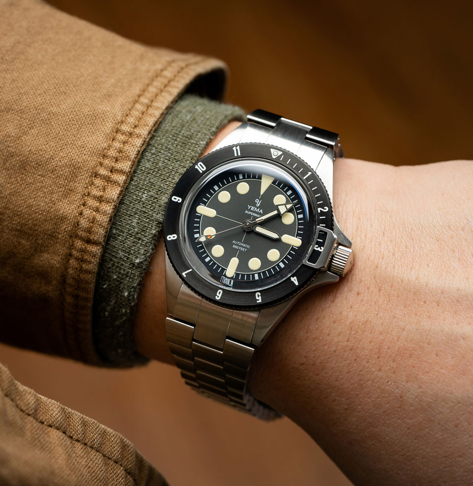 Superman Maxi Dial LE 39mm on a 7” Wrist