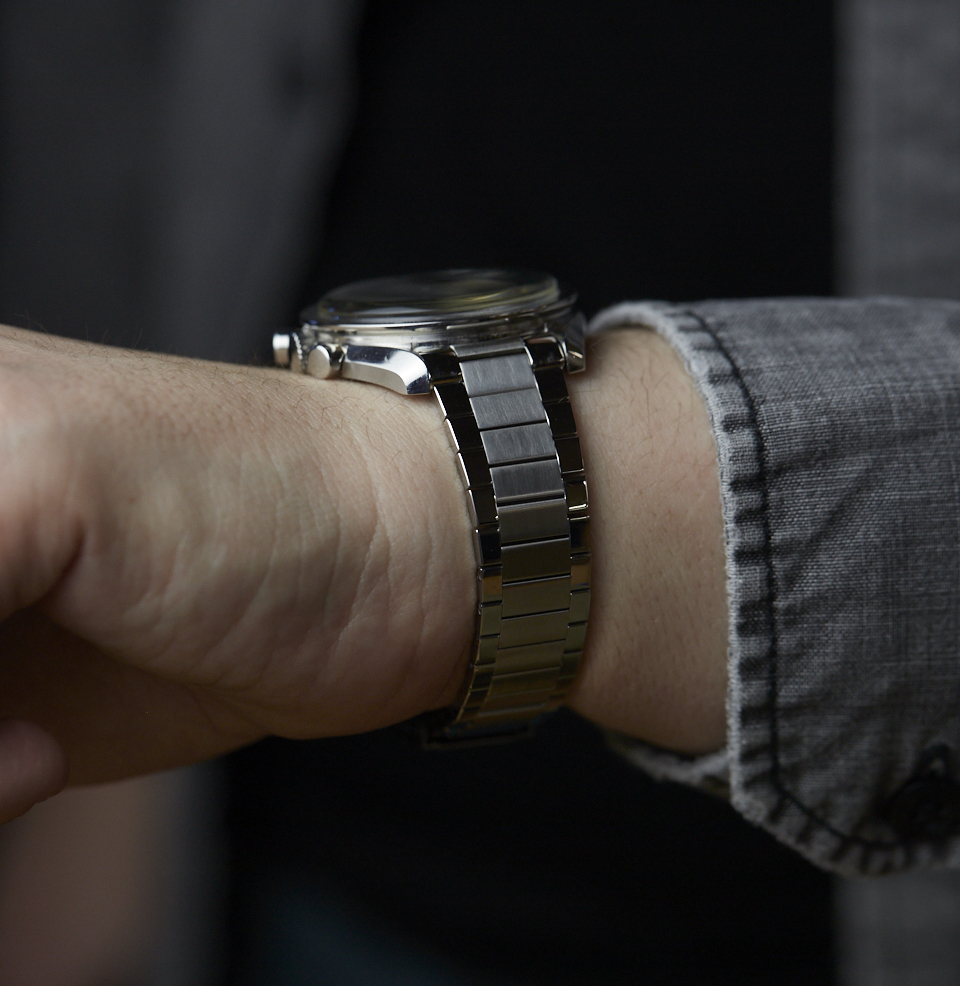 The Flat Link Bracelet Vintage Speedmaster style