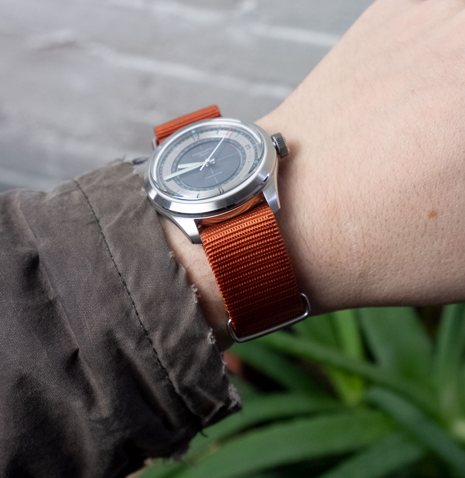 US-Made Mil-Strap Bright, but not too bright
