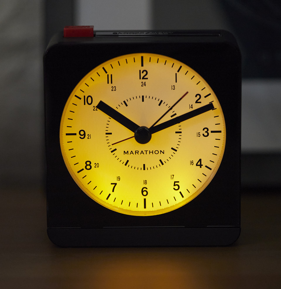 Marathon Mechanical Alarm Clock Windup Watch Shop