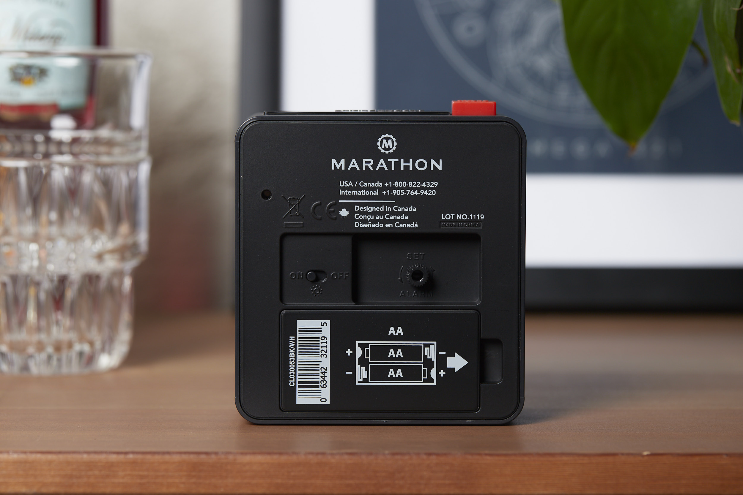 Marathon Mechanical Alarm Clock Windup Watch Shop