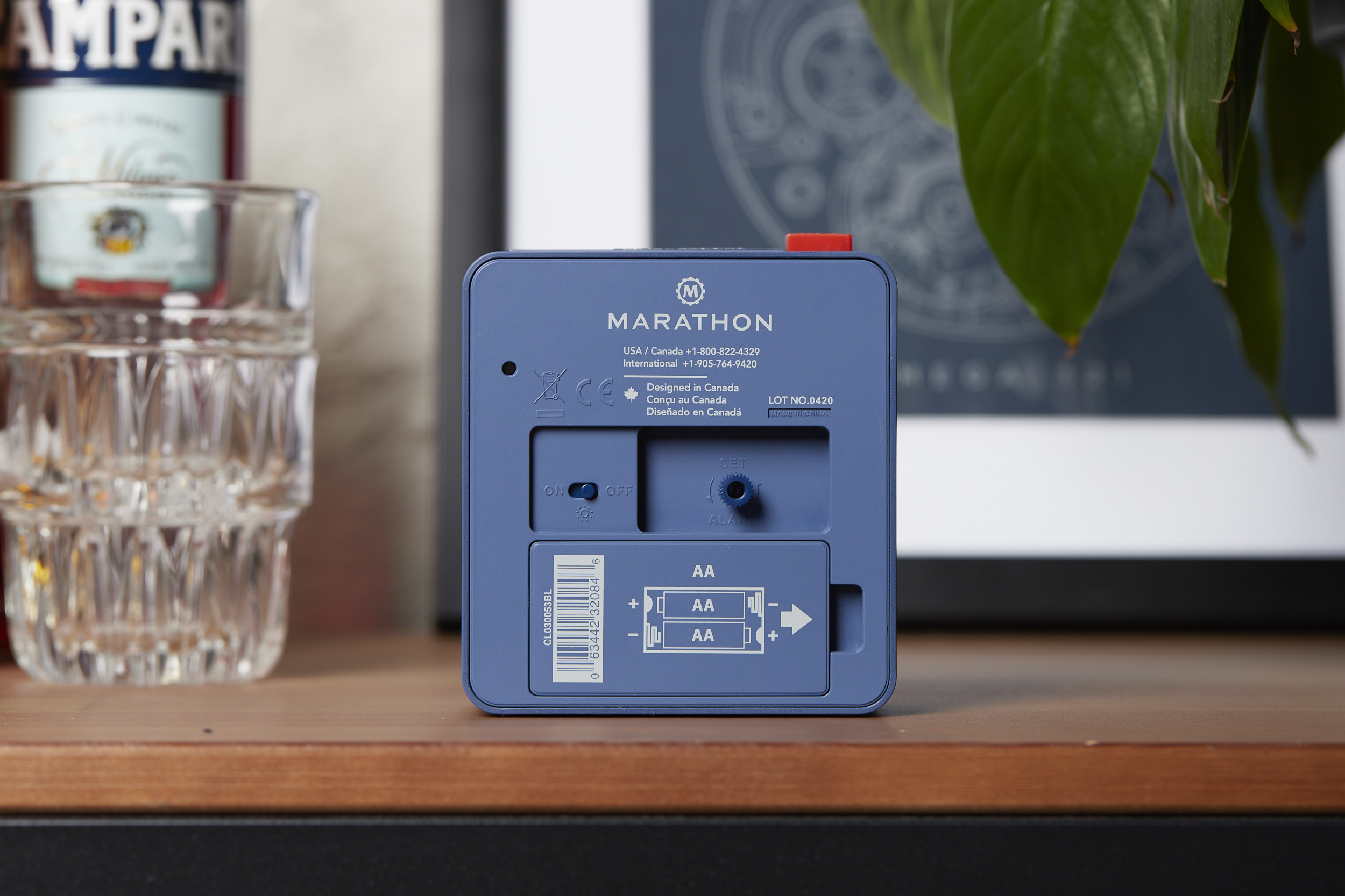 Marathon Mechanical Alarm Clock Windup Watch Shop