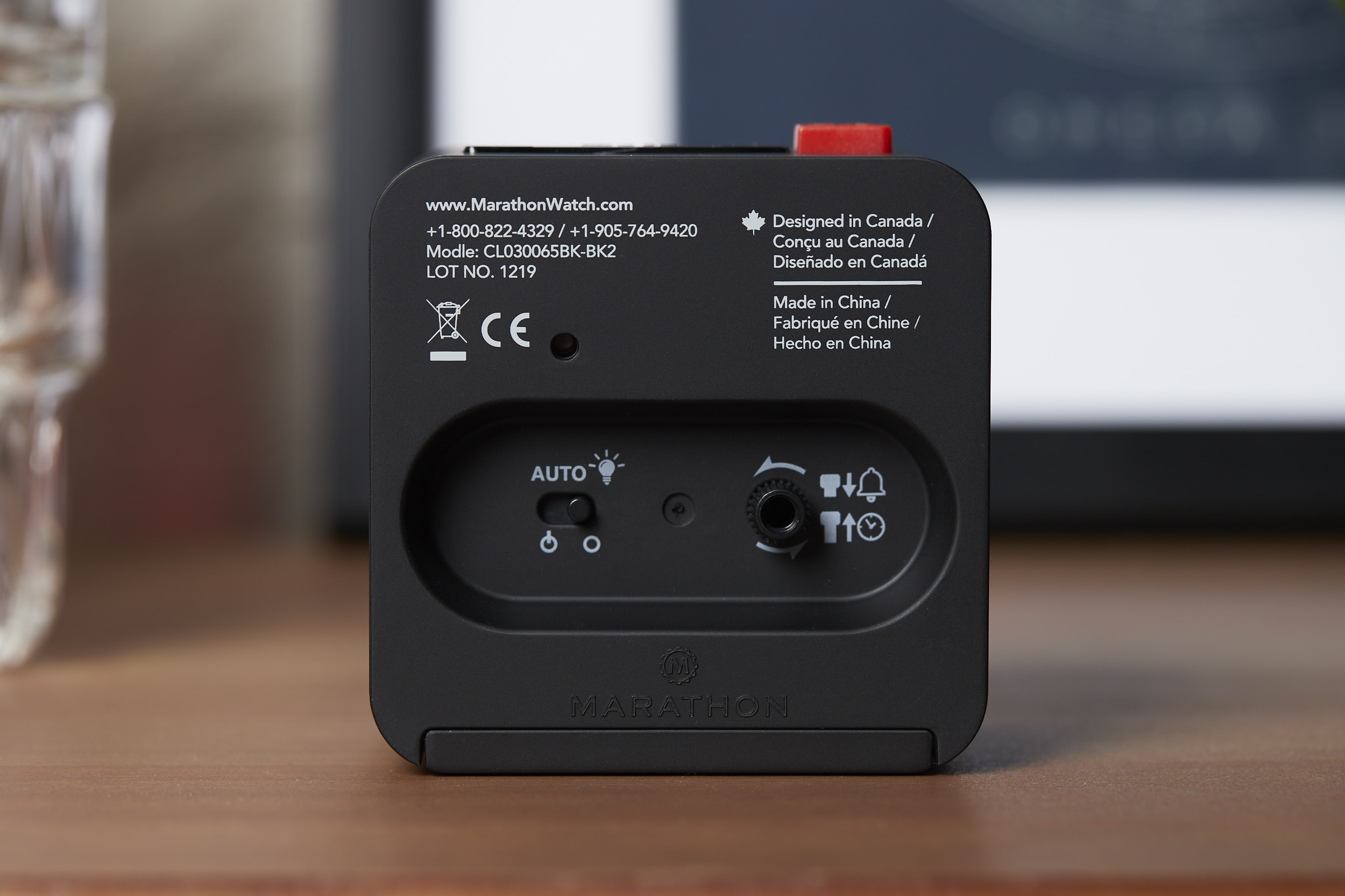 Marathon Mini Travel Alarm Clock Windup Watch Shop