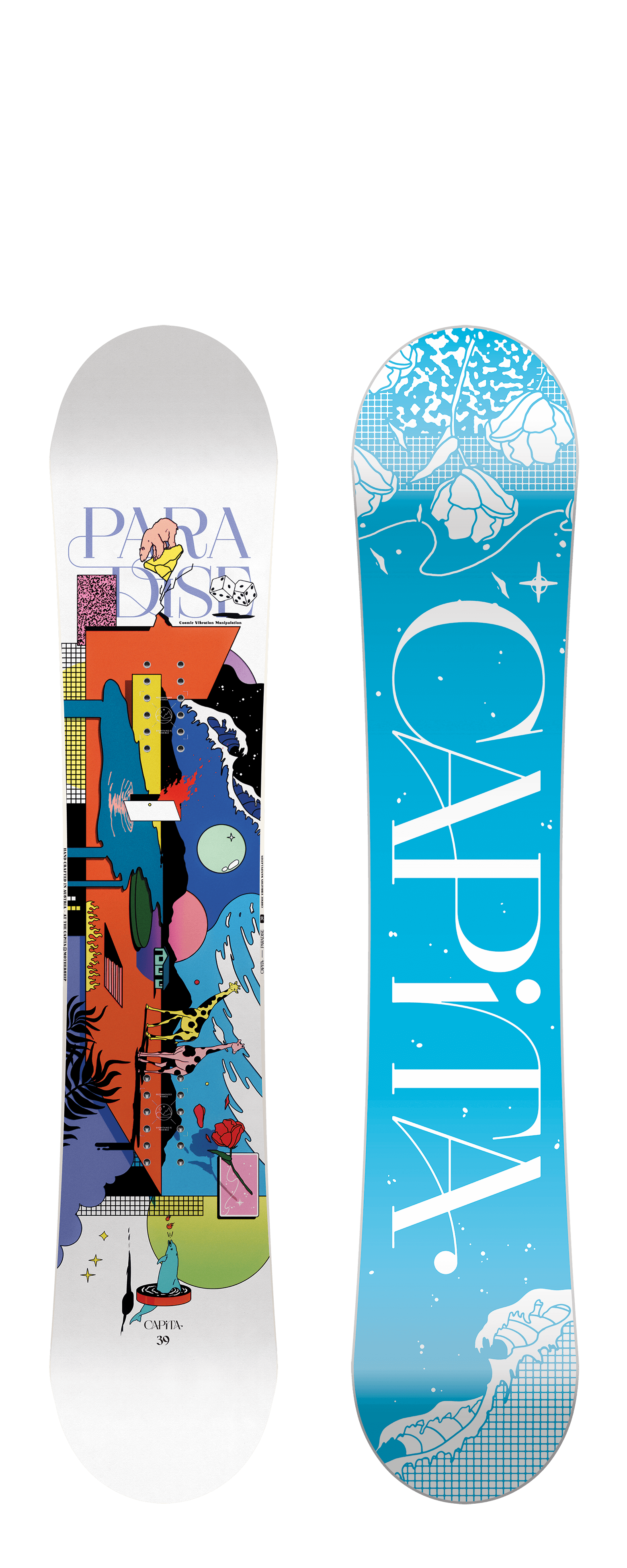 capita paradise falls snowboard