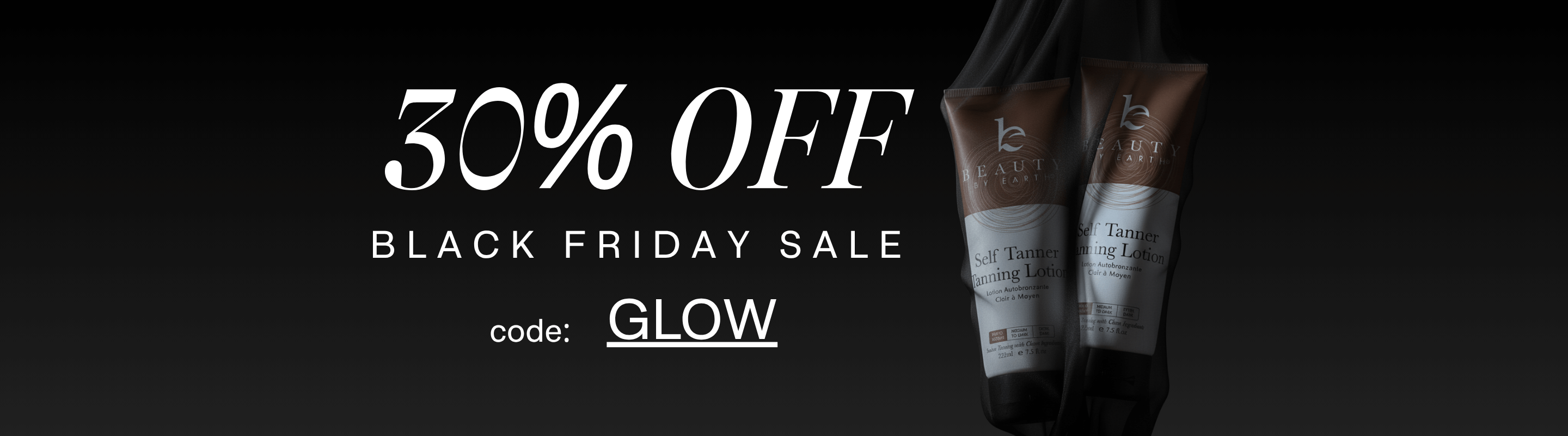 Black Friday Sale Starts Now - Code Glow for 30% OFF