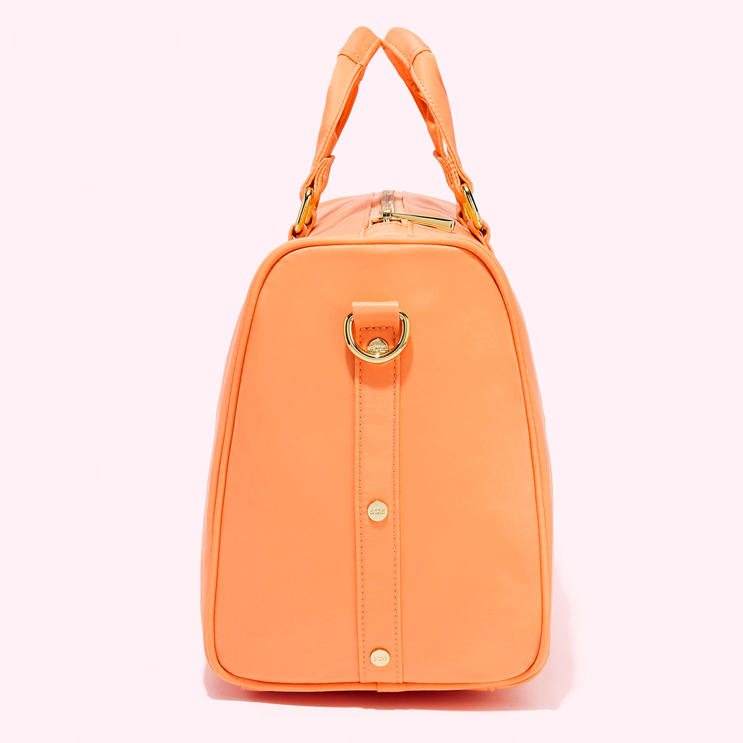 Orange Mini Duffle Purse