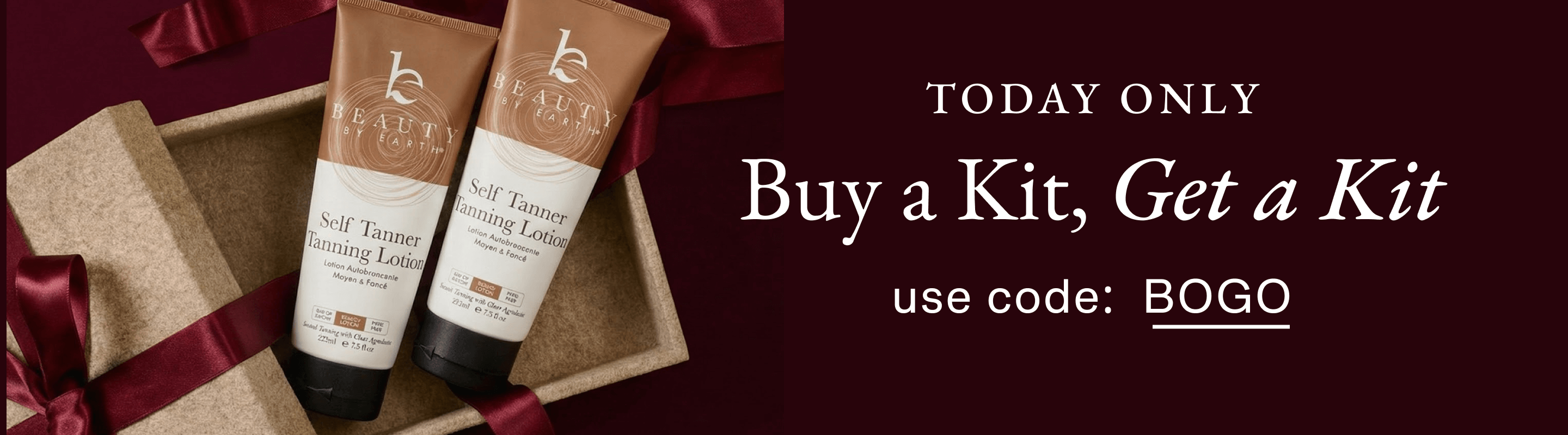 TODAY ONLY: Buy 1 Get 1 FREE with code BOGO