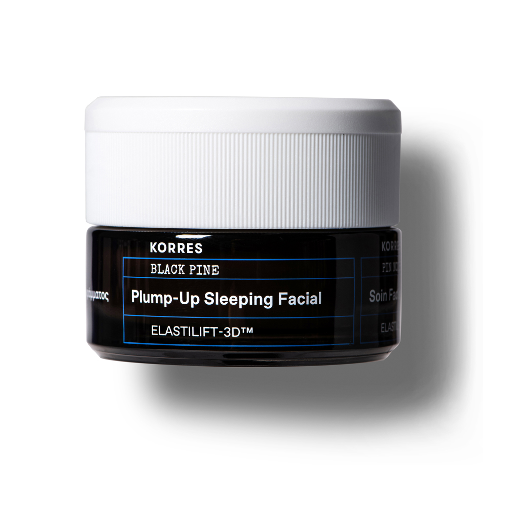 Korres Plumping + Lifting Black Pine Plump-Up Sleeping Facial 01