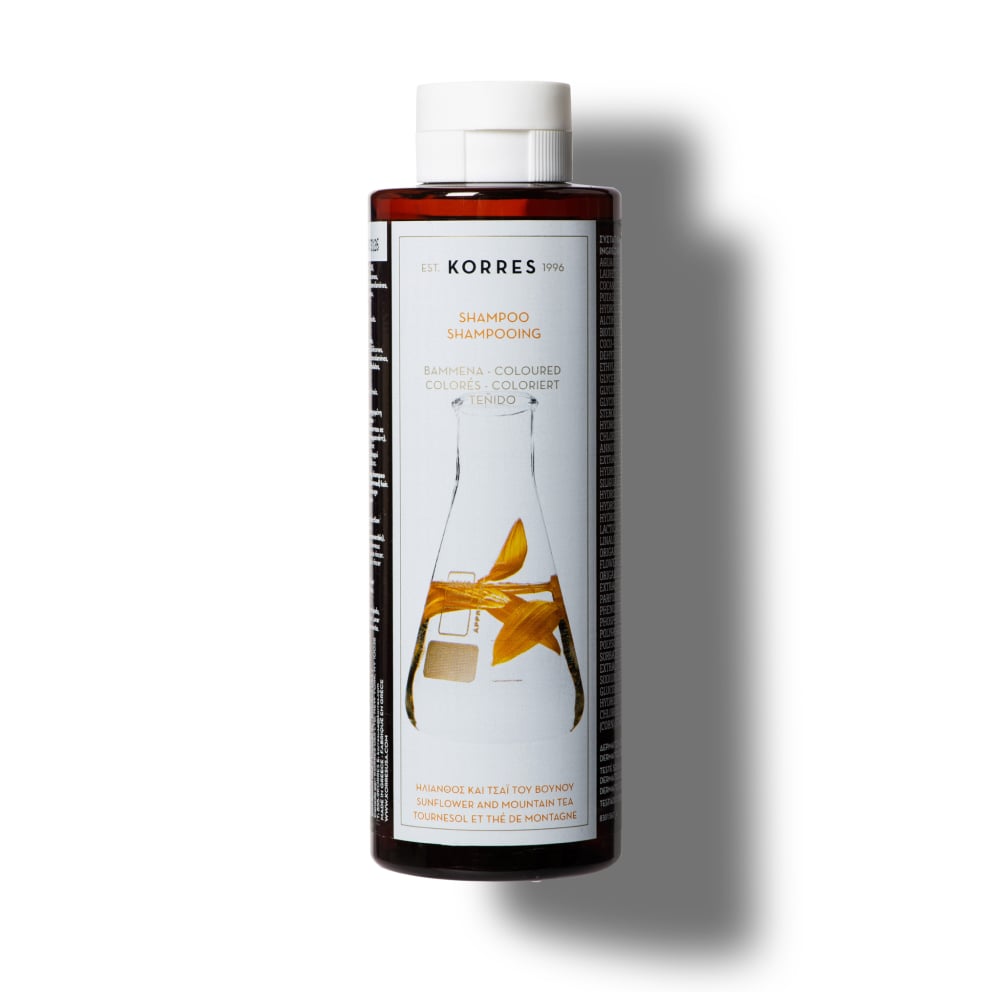 Korres Hair Sunflower and Mountain Tea Shampoo 01