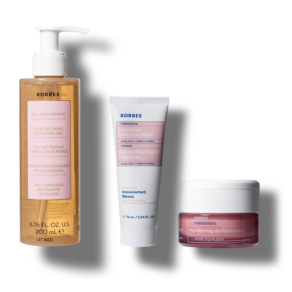 Korres Limited Edition Shine-Free + Pore-fect Summer Kit