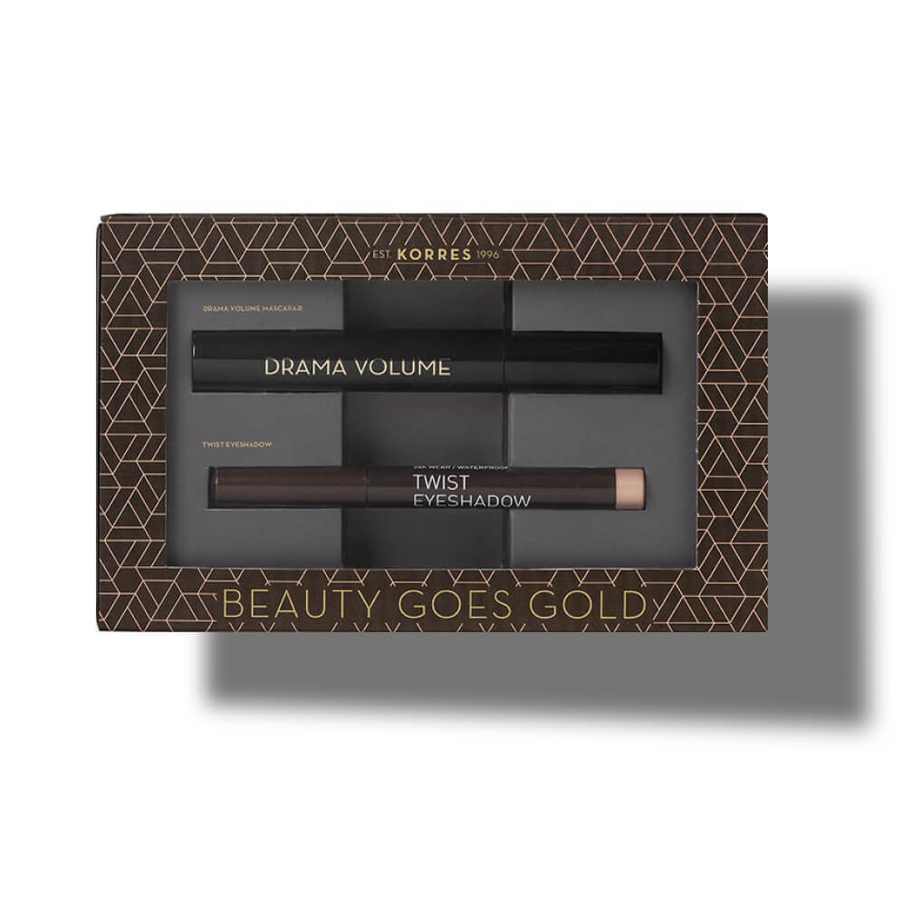 Korres Kits Volcanic Minerals Mascara and Mineral Eyeshadow 01