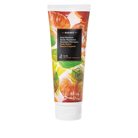 Korres Firming + Anti-aging Basil Mandarin Body Butter 01