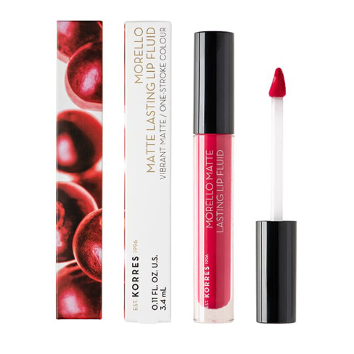 Korres Limited Edition Morello Matte Lasting Lip Fluid Cranberry Sorbet
01