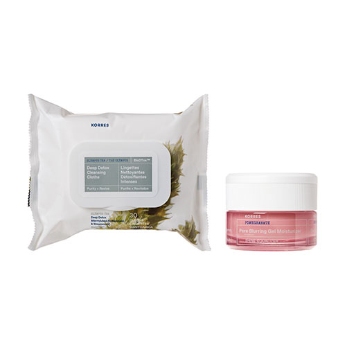 Korres PORE MINIMIZING + DETOXING Pore-less Skin Duo