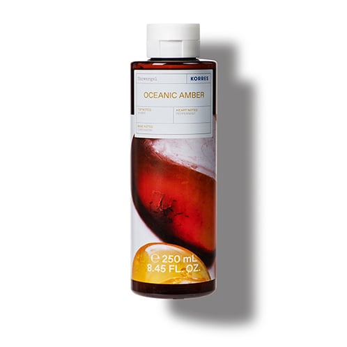 Korres CLEANSE + HYDRATE Oceanic Amber Shower Gel