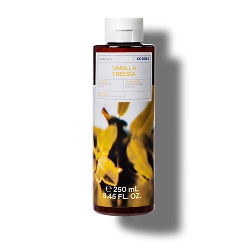Korres CLEANSE + HYDRATE Vanilla Freesia Shower Gel