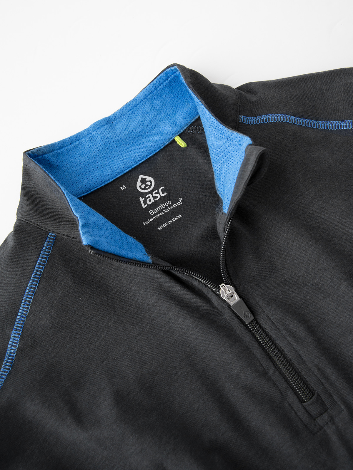 Men's bamboo Carrollton 1/4 Zip Jacket - tasc Performance