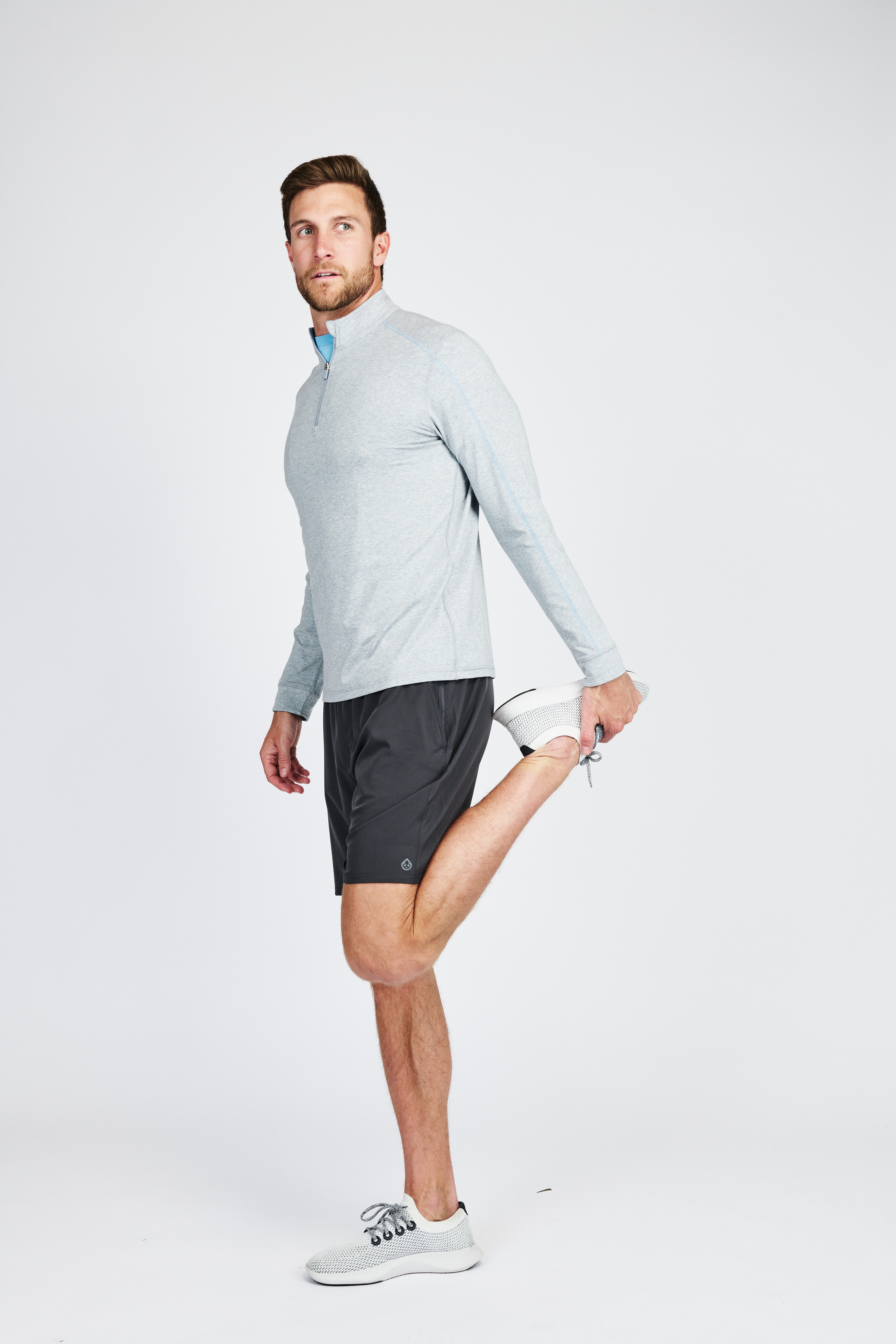 Men's bamboo Carrollton 1/4 Zip Jacket - tasc Performance