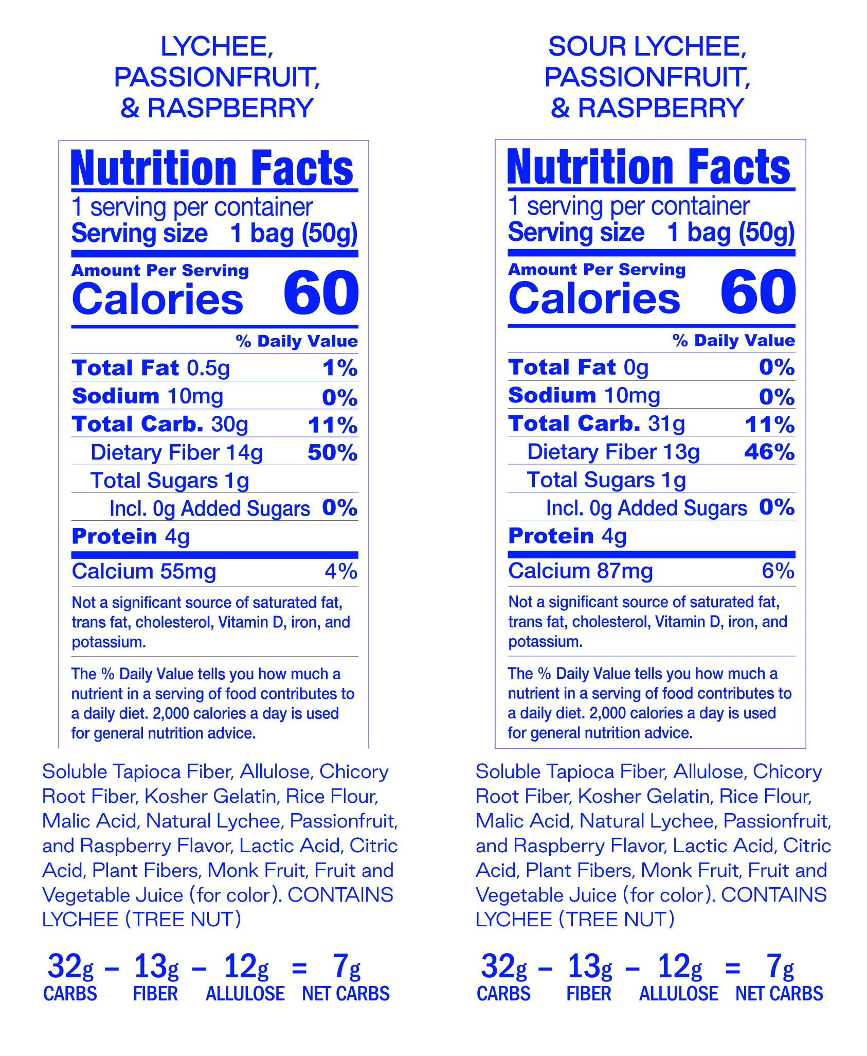 Try Both / 12 bags nutritional panel