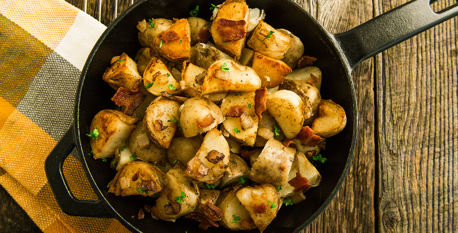 Gegrillter Kartoffelsalat