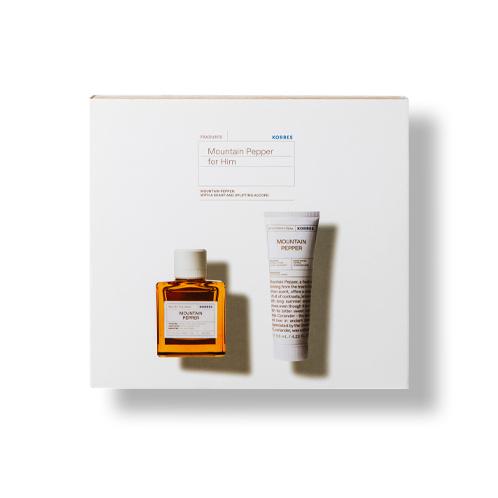 Mountain Pepper Eau de Toilette Geschenk-Set für Ihn