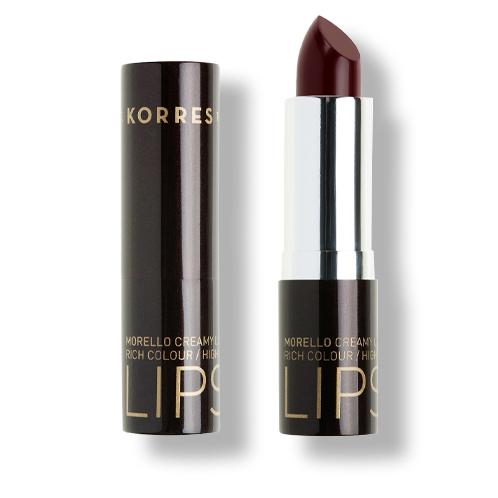 Korres Lippenstift Burgundy Red Morello Creamy Lipstick 1