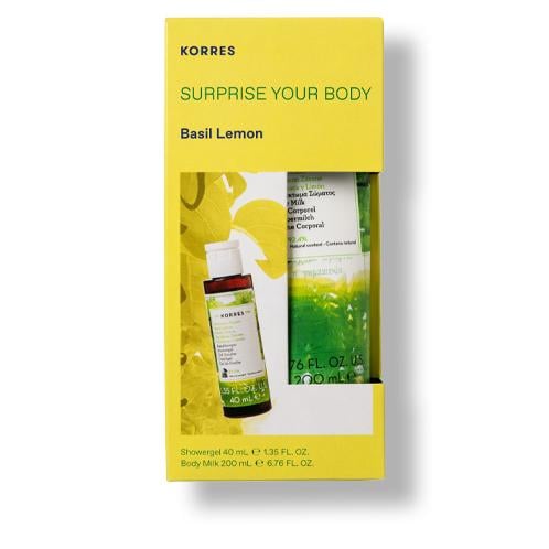 Basil Lemon Surprise Your Body Körperpflege-Set